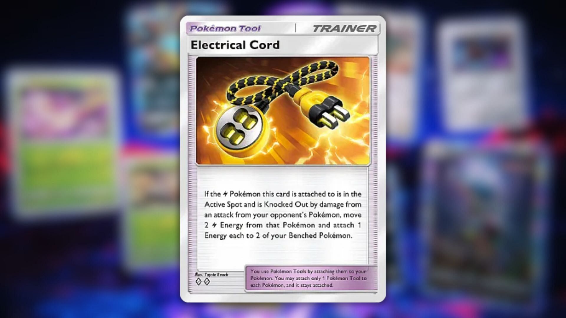 Electrical Cord as seen in the game (Image via The Pokemon Company)